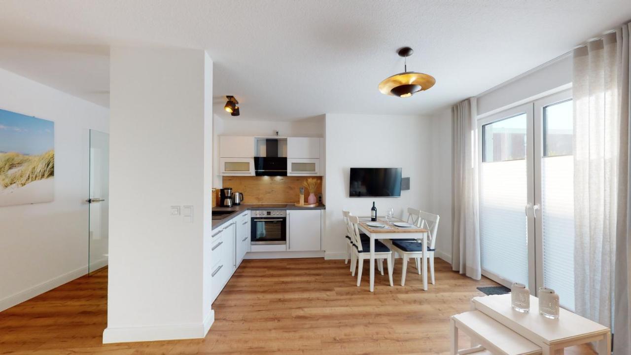 Seeblick Nordlicht, Exklusive Wohnung Mit Terrasse Вангероге Экстерьер фото