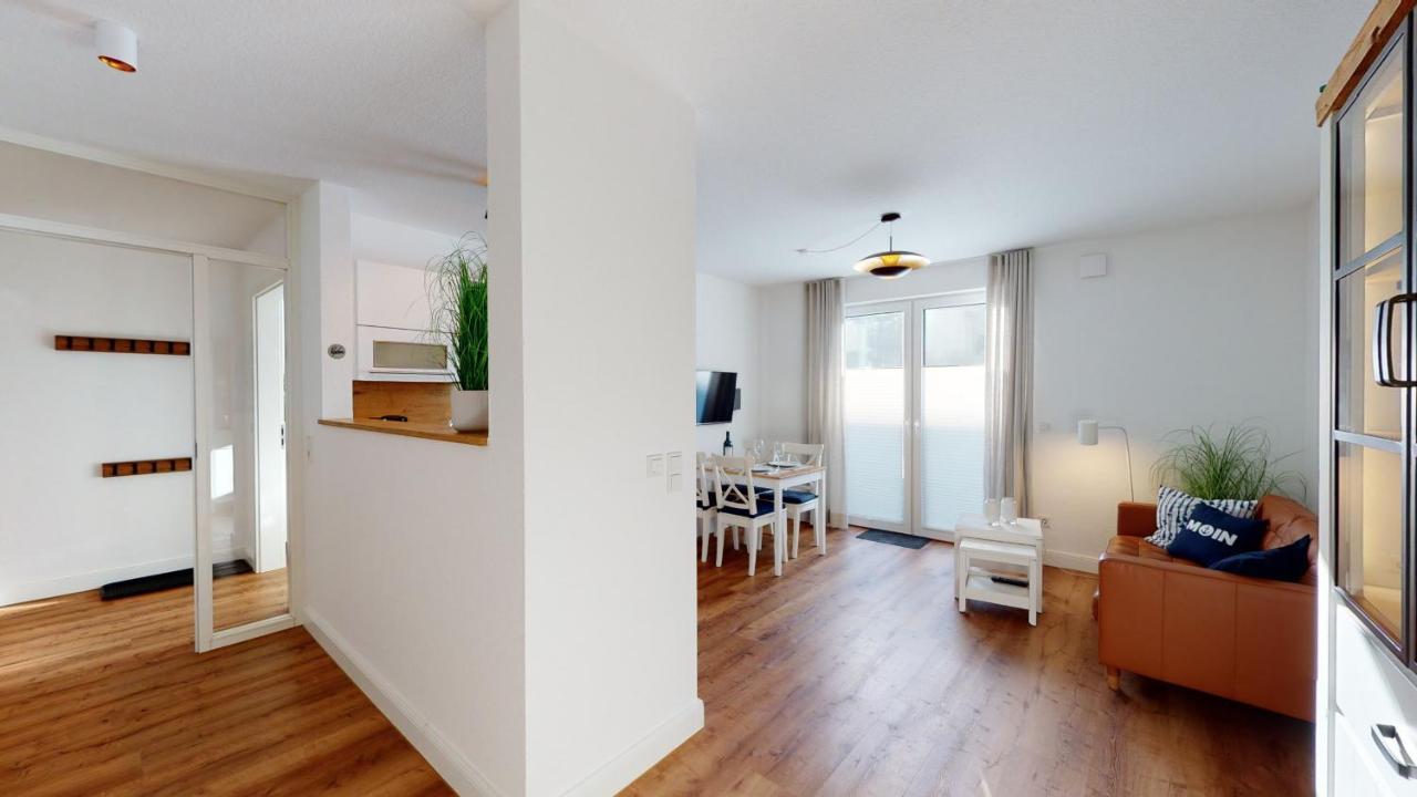 Seeblick Nordlicht, Exklusive Wohnung Mit Terrasse Вангероге Экстерьер фото