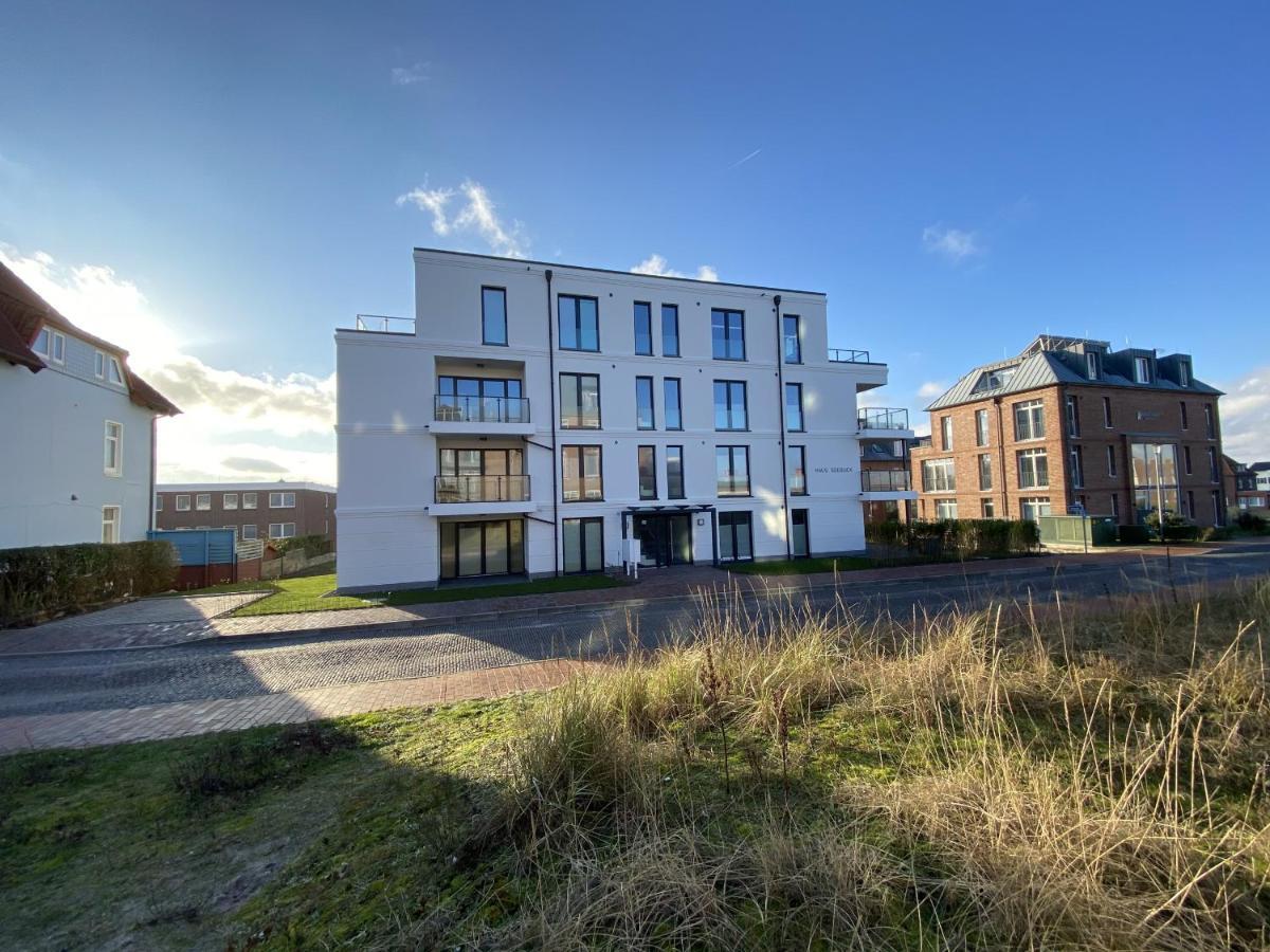 Seeblick Nordlicht, Exklusive Wohnung Mit Terrasse Вангероге Экстерьер фото
