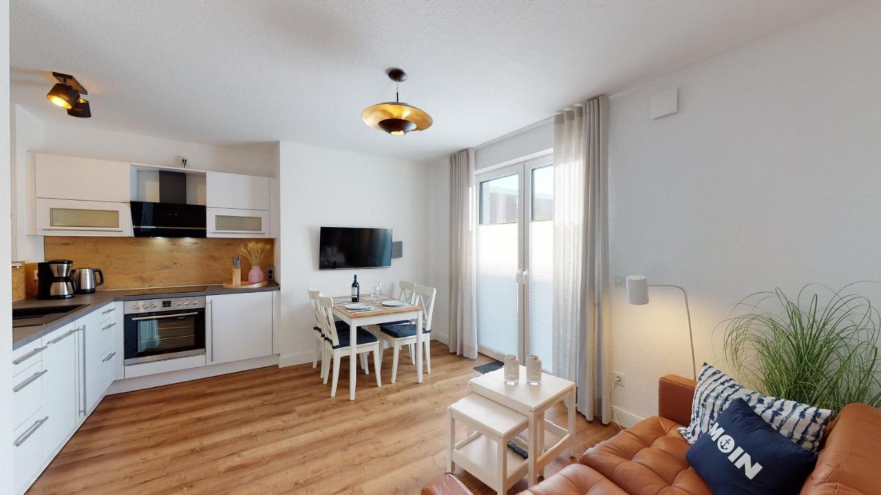 Seeblick Nordlicht, Exklusive Wohnung Mit Terrasse Вангероге Экстерьер фото