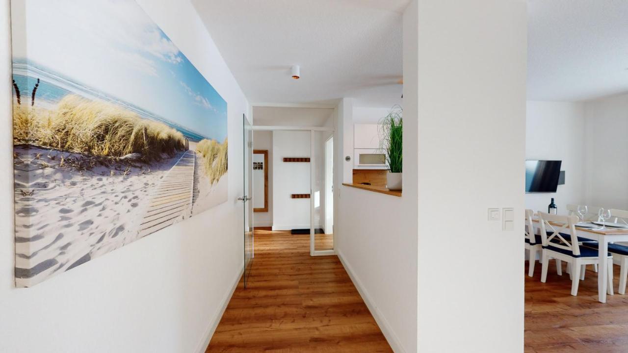 Seeblick Nordlicht, Exklusive Wohnung Mit Terrasse Вангероге Экстерьер фото