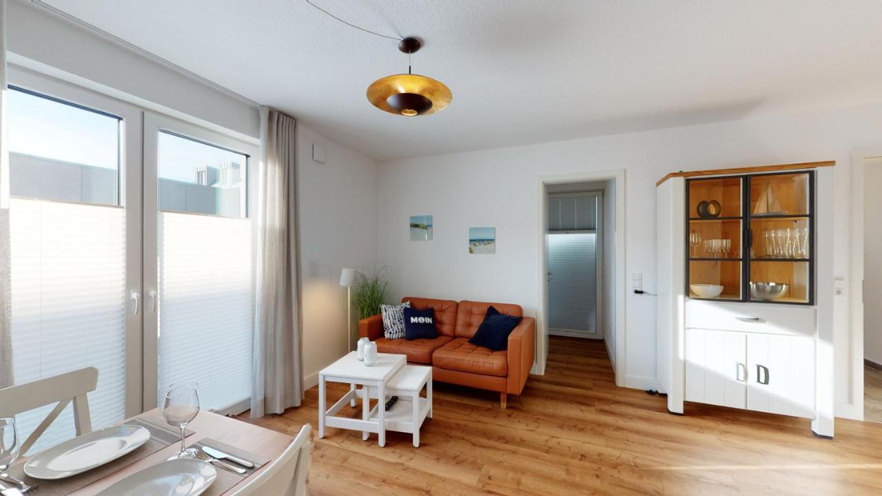Seeblick Nordlicht, Exklusive Wohnung Mit Terrasse Вангероге Экстерьер фото