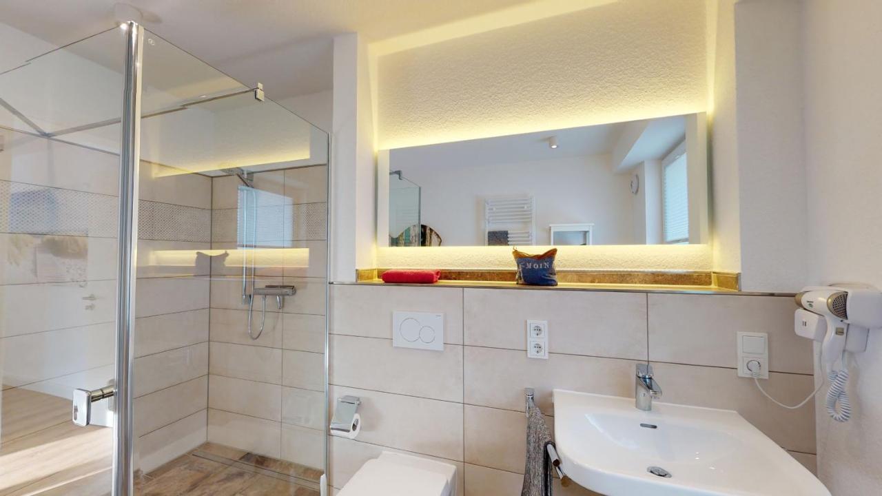 Seeblick Nordlicht, Exklusive Wohnung Mit Terrasse Вангероге Экстерьер фото