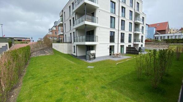 Seeblick Nordlicht, Exklusive Wohnung Mit Terrasse Вангероге Экстерьер фото
